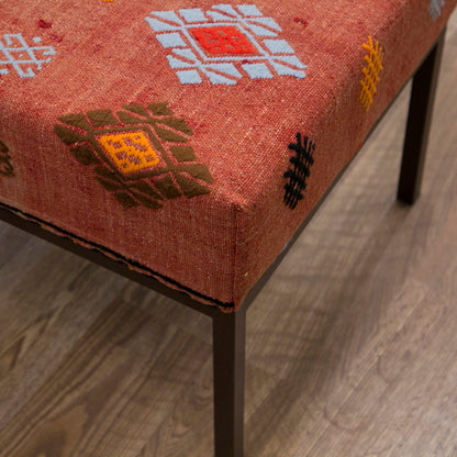 Decorative Ottoman Bench 20x24x19