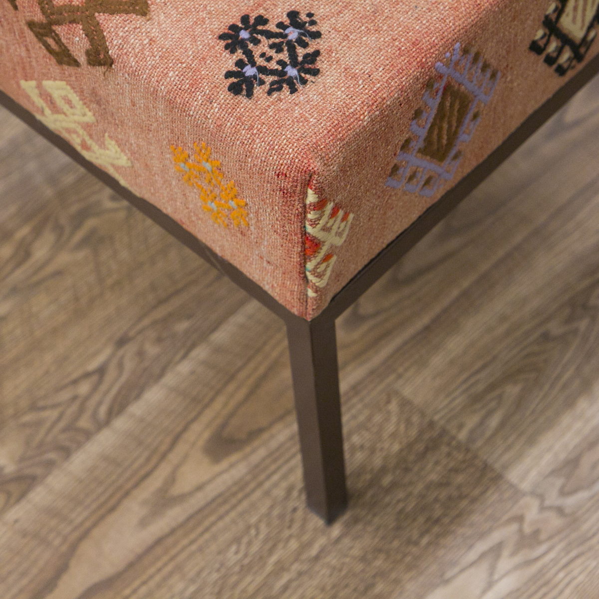 Decorative Ottoman Bench 20x24x19