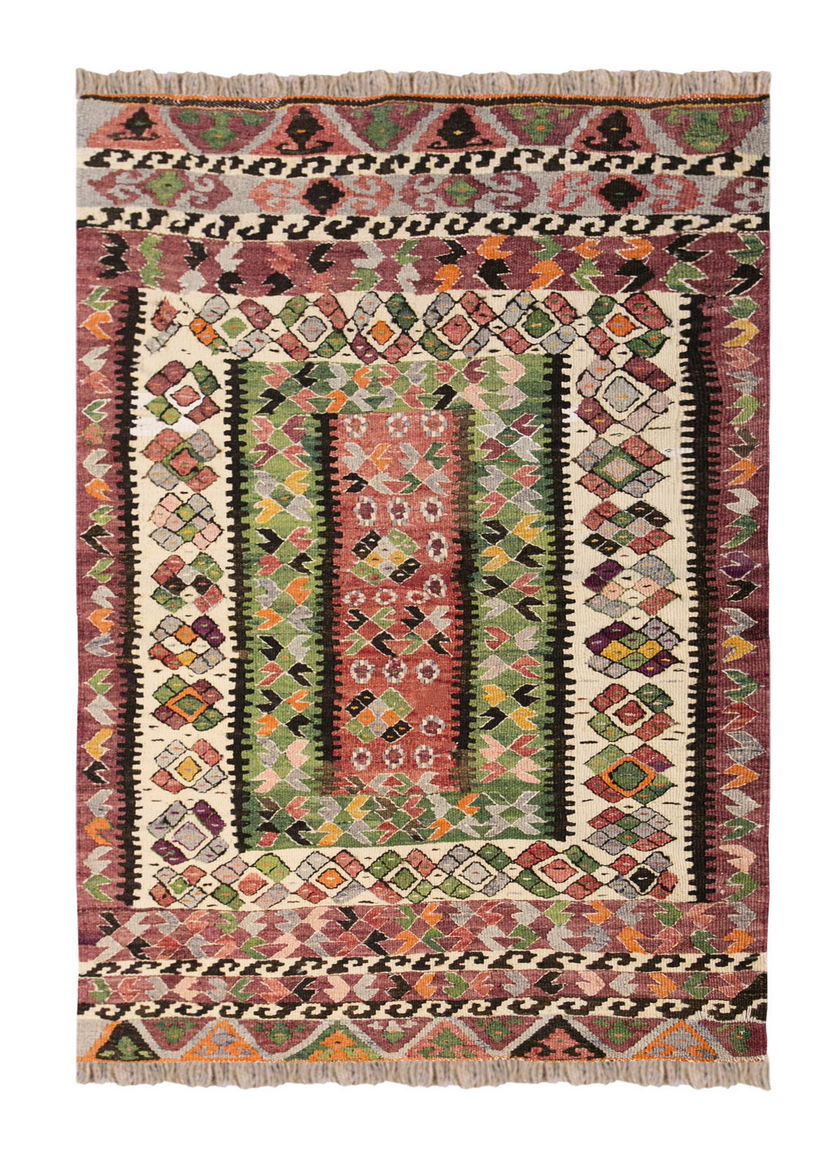 Denizli Eşme Kilim, 87 x 123 cm, 2.10 x 4 ft