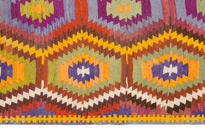 Denizli Tavas Kilim, West Part of Turkey, 153 x 202 cm / 5 x 6'8 feet