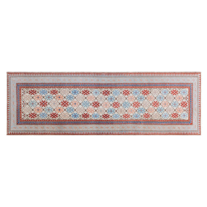 Distressed Turkish Hallway Carpet, 3x9 ft, 92 x 280 cm