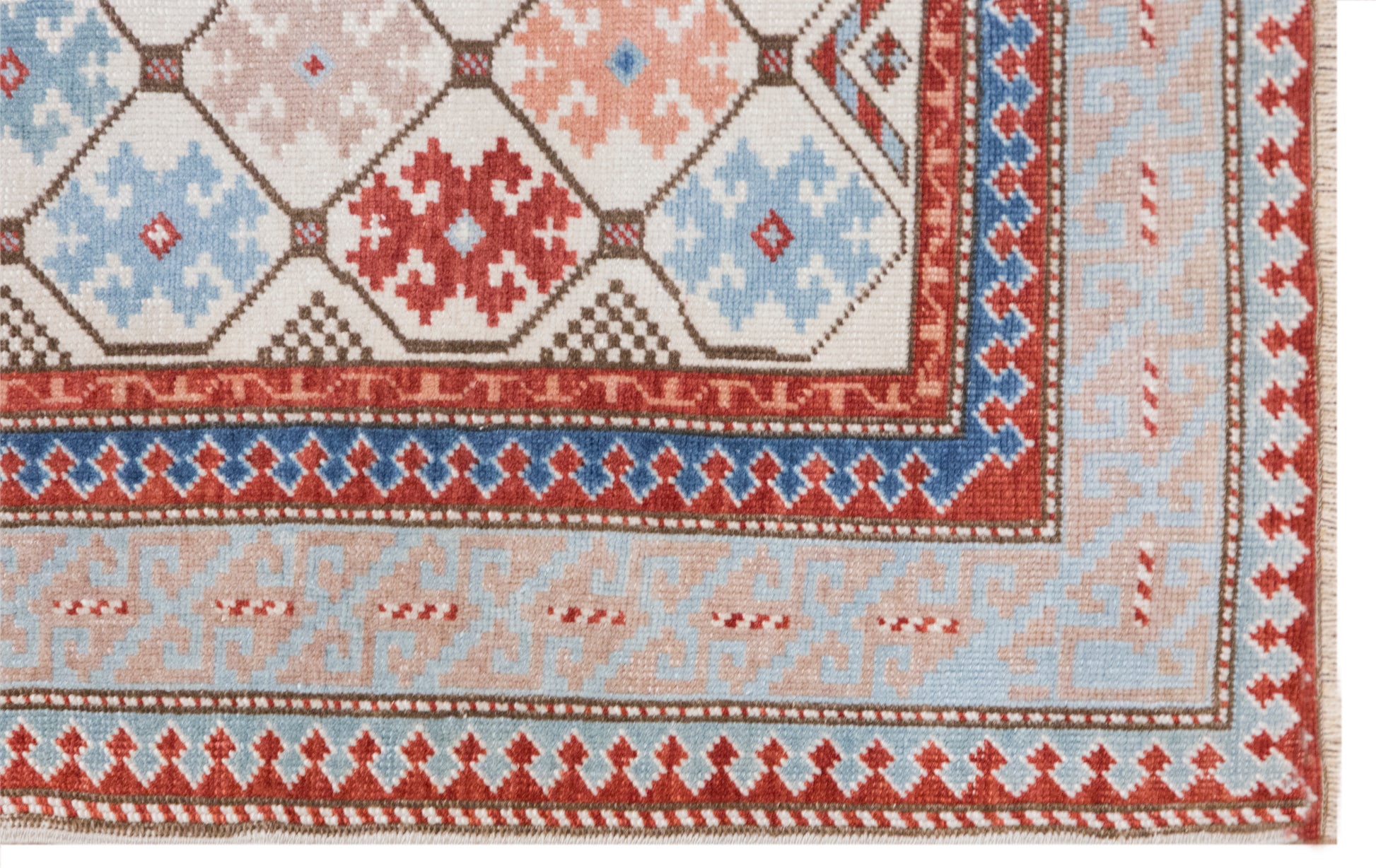 Distressed Turkish Hallway Carpet, 3x9 ft, 92 x 280 cm