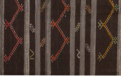 Embroidery Neutral Kilim 7'4" x 9'7" feet 224 x 291 cm