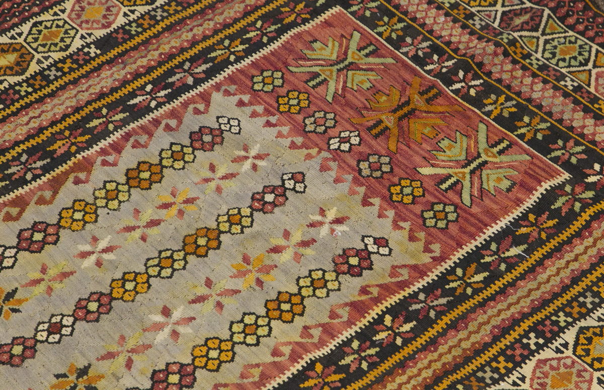 Erzurum Kilim, 153 x 378 cm / 5'0 x 12'5 feet