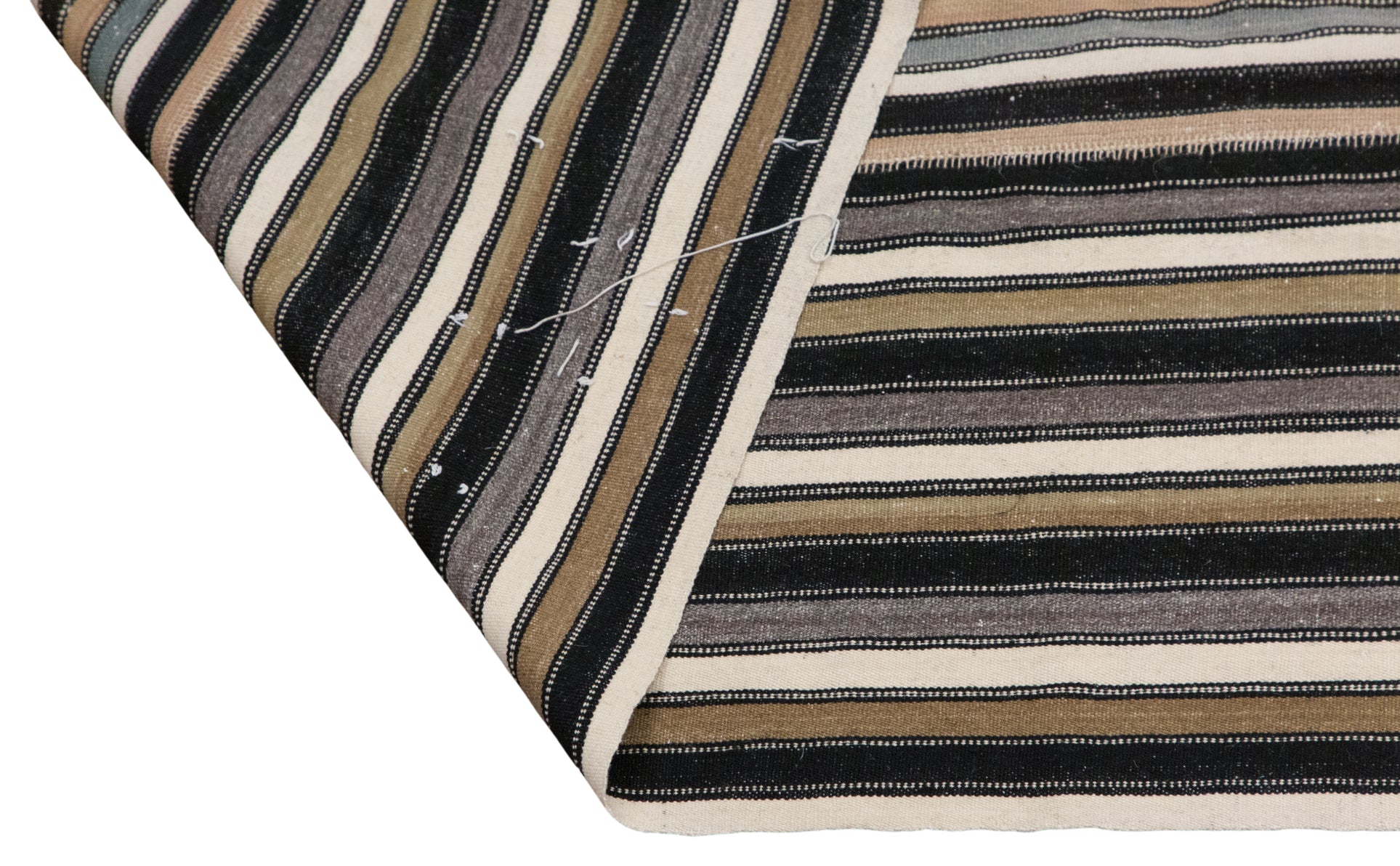 Extra Large Striped Goat Hair Rug  290 × 380 cm (9.5 × 12.5 ft)