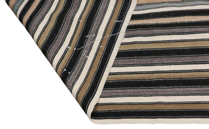 Extra Large Striped Goat Hair Rug  290 × 380 cm (9.5 × 12.5 ft)