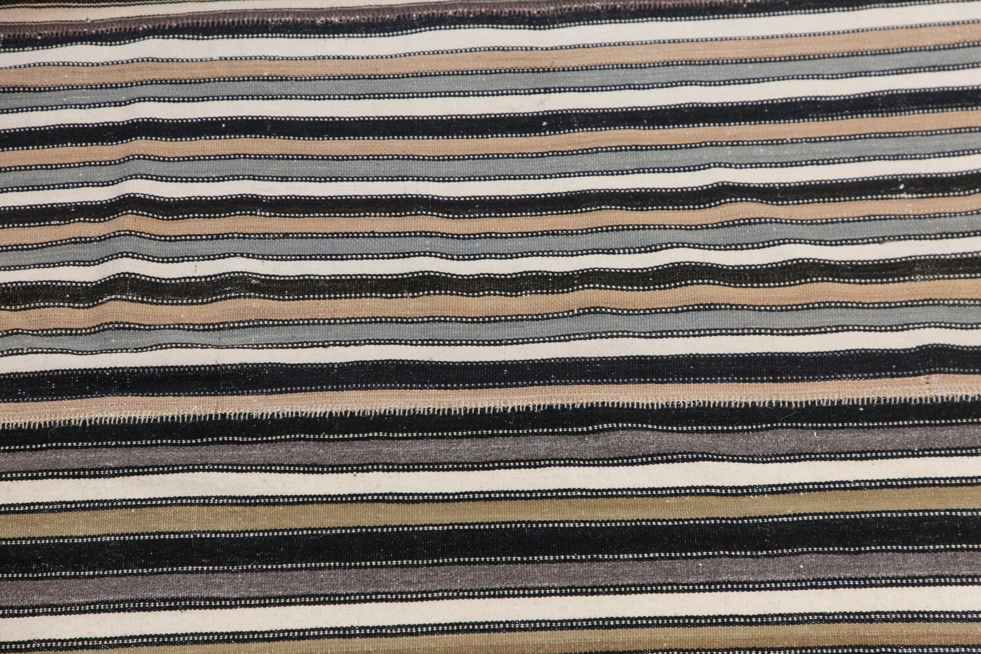 Extra Large Striped Goat Hair Rug  290 × 380 cm (9.5 × 12.5 ft)