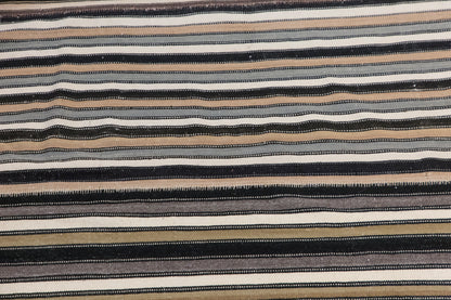 Extra Large Striped Goat Hair Rug  290 × 380 cm (9.5 × 12.5 ft)
