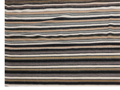 Extra Large Striped Goat Hair Rug  290 × 380 cm (9.5 × 12.5 ft)