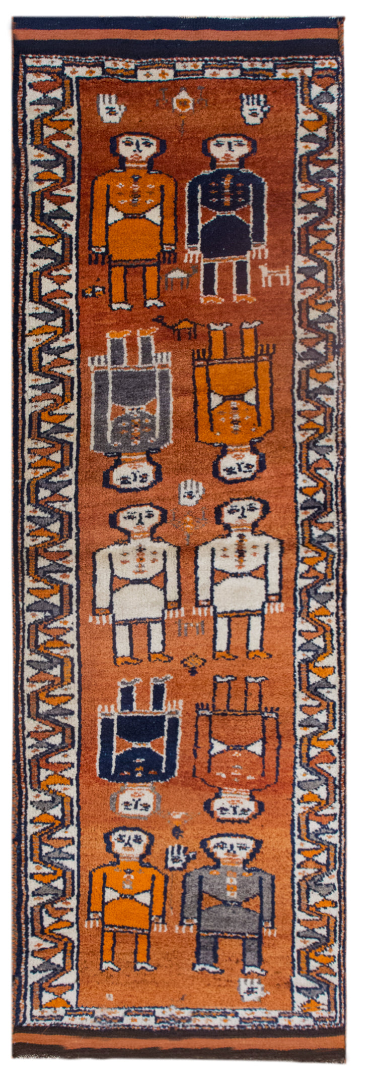 Extra Long Hallway Runner Rug 110 x 310 cm | 3'7" x 10'2" ft