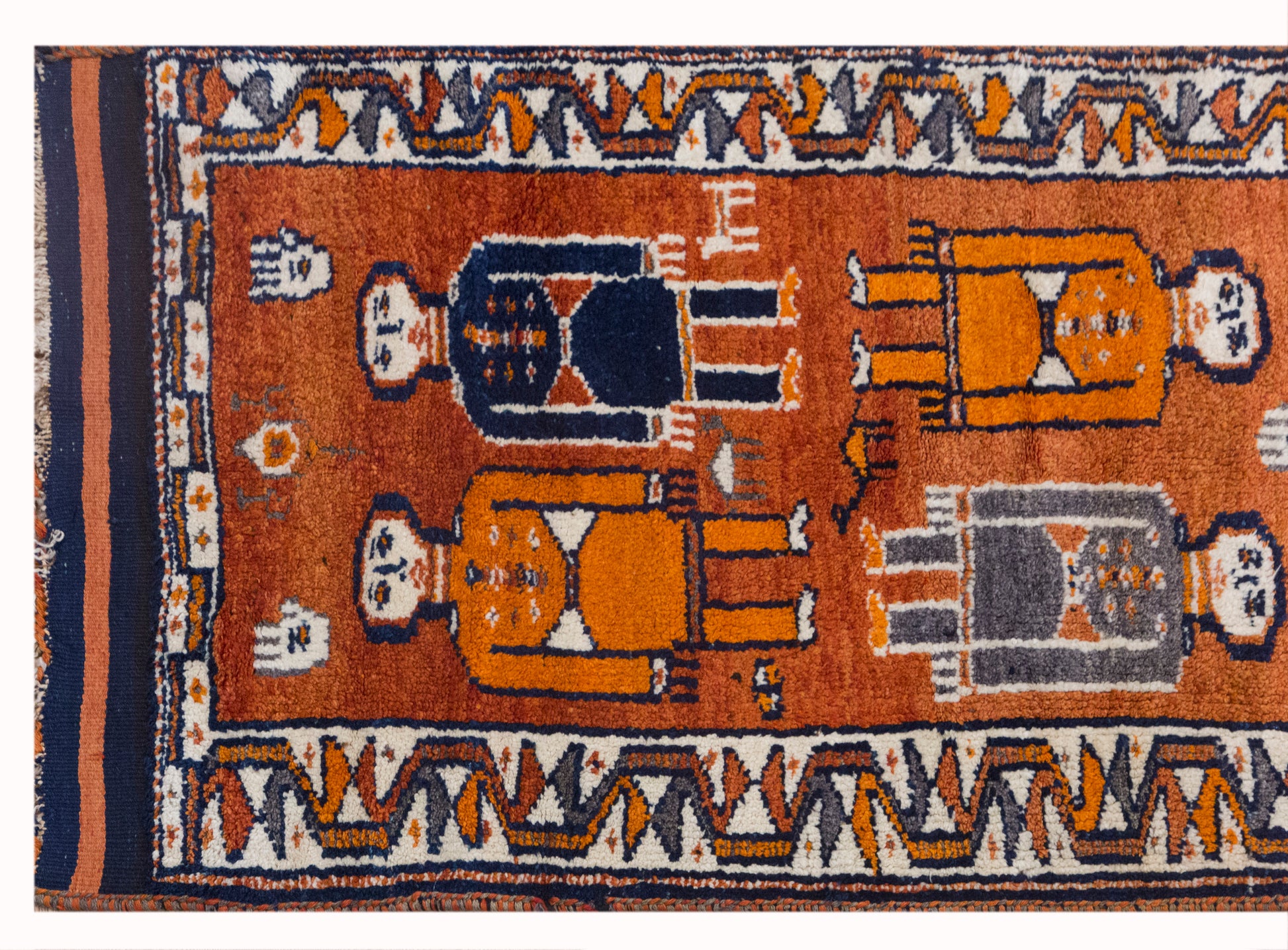 Extra Long Hallway Runner Rug 110 x 310 cm | 3'7" x 10'2" ft
