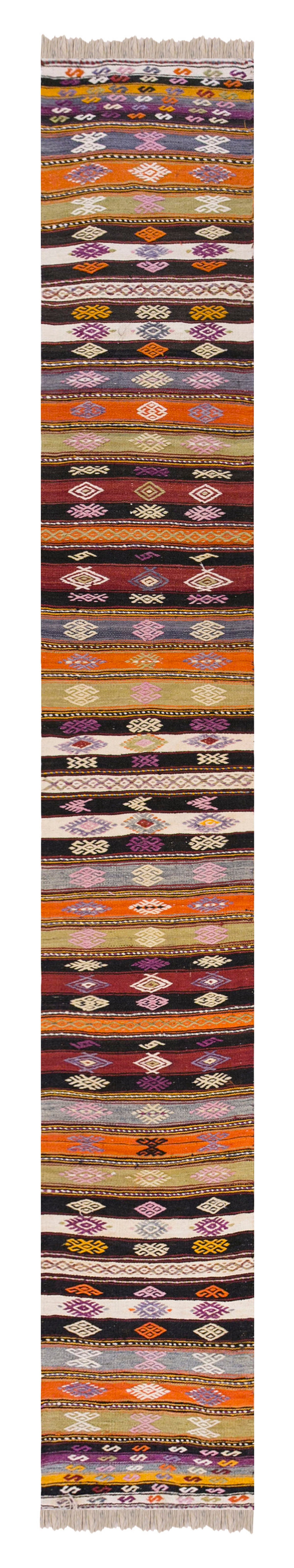 Extra Long Konya Hallway Rug, 2.1 x 14.5 ft, 64 x 441 cm