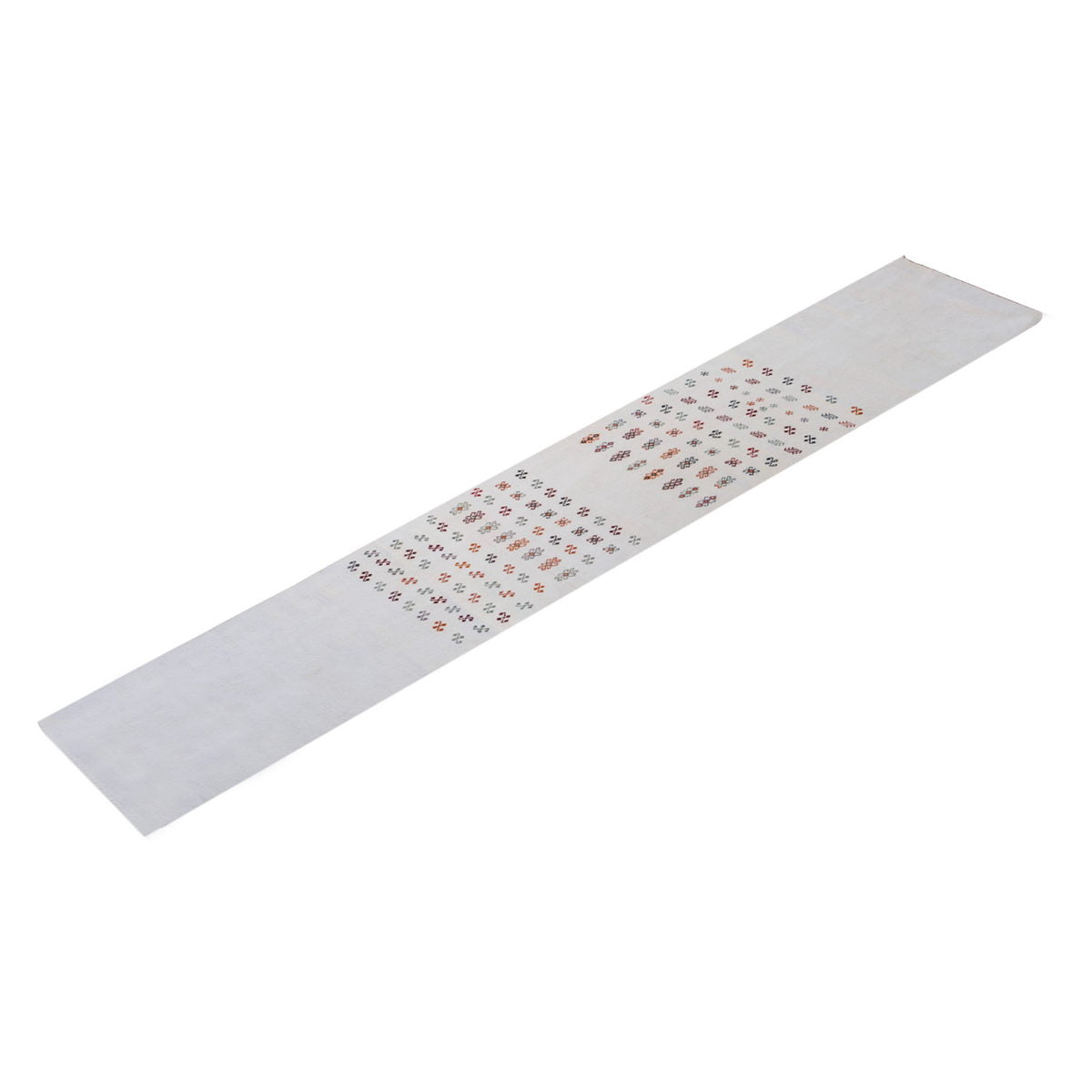 Extra Long Striped Kilim Runner – 70 x 444 cm | 2'3" x 14'7" ft