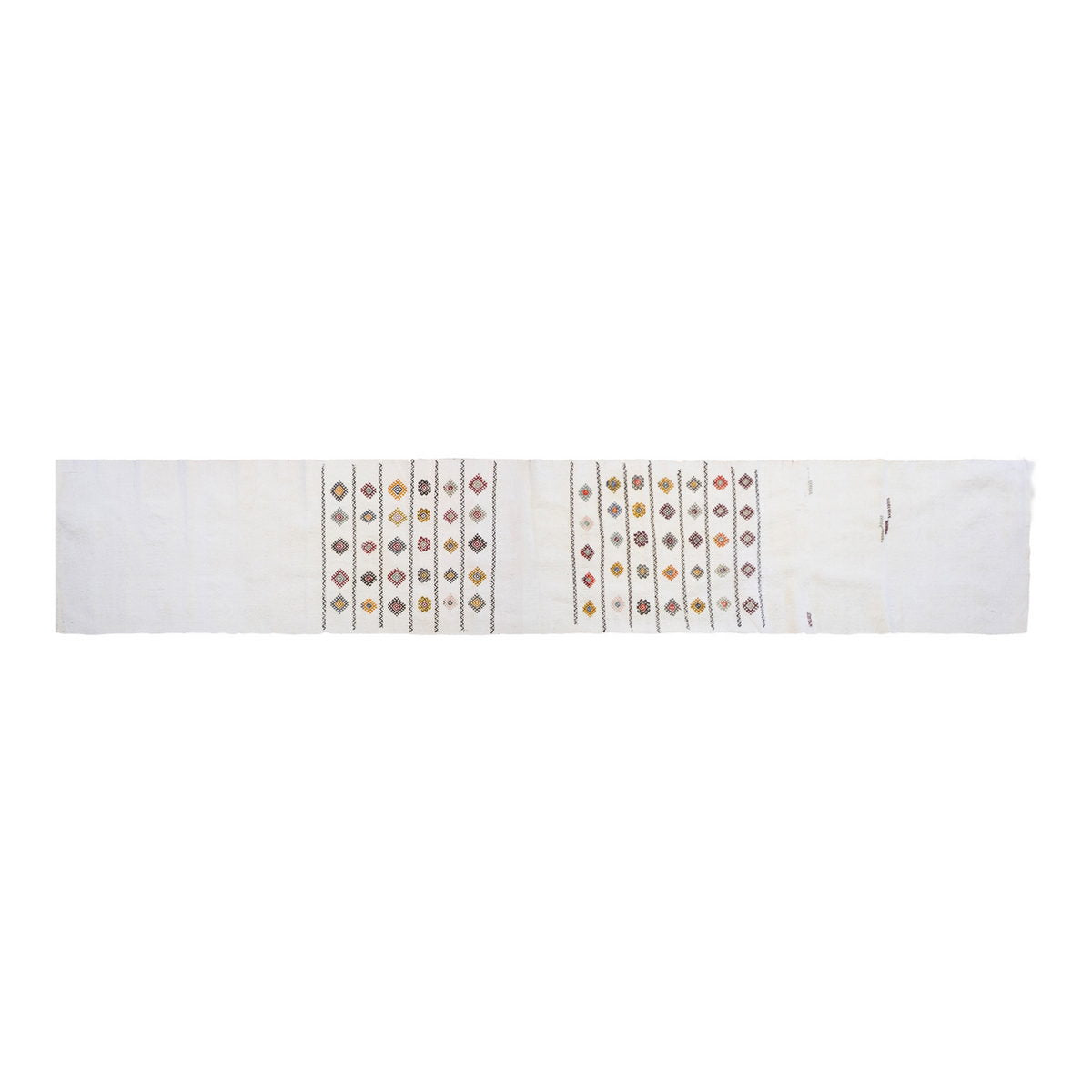 Extra Long Vintage Kilim Runner Rug 72x458 cm (2'4" x 15'0")