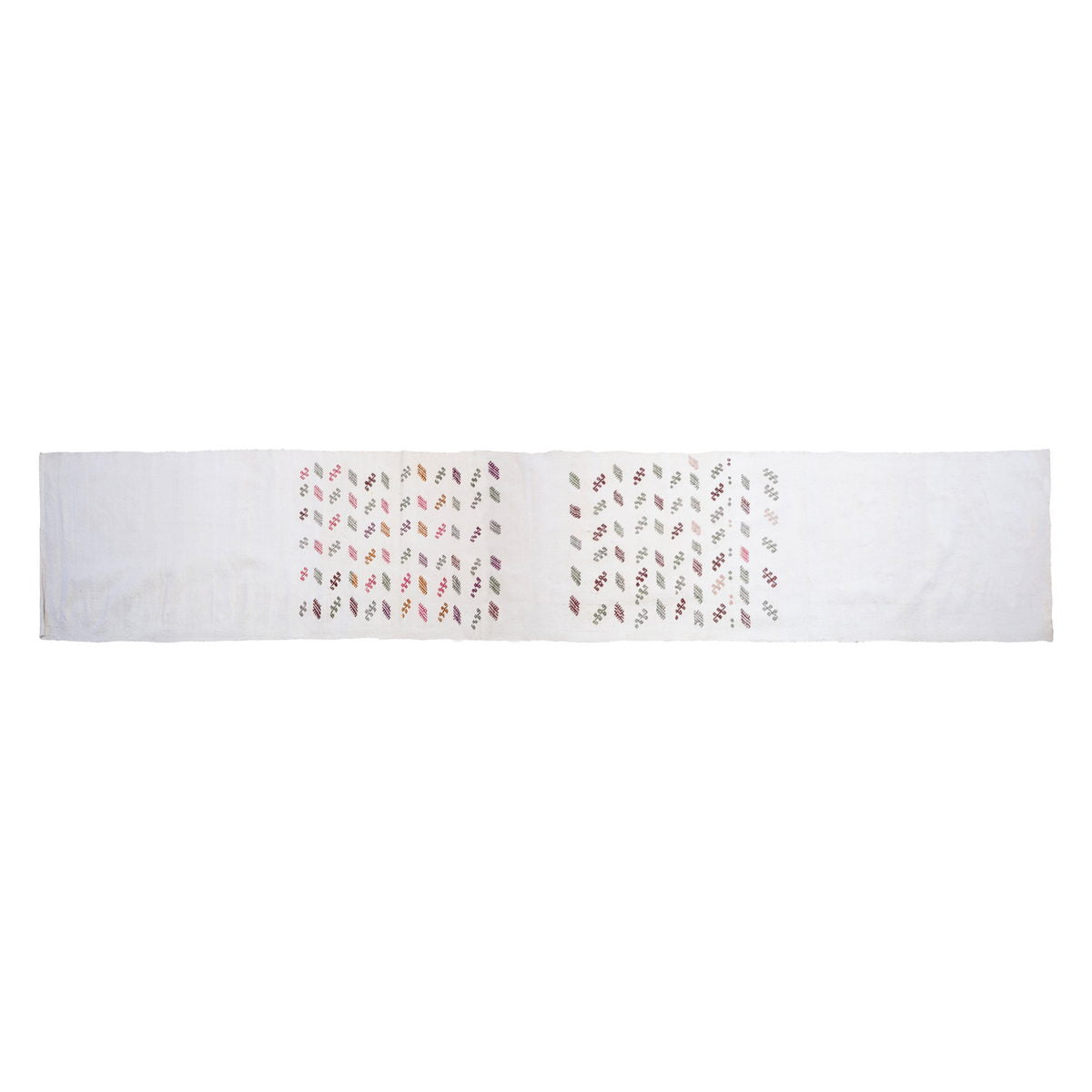 Extra Long Vintage Kilim Runner Rug 76x540cm (2'6" x 17'9")