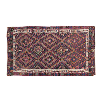 Fethiye Kilim Rug, 167 x 308 cm / 5'6 x 10'1 feet