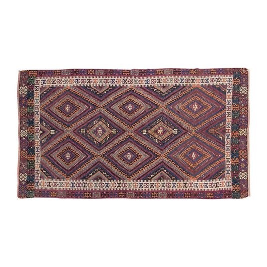 Fethiye Kilim Rug, 167 x 308 cm / 5'6 x 10'1 feet