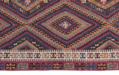 Fethiye Kilim Rug, 167 x 308 cm / 5'6 x 10'1 feet