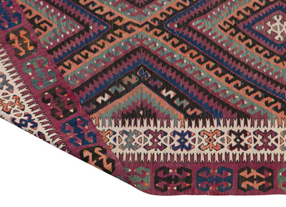 Fethiye Kilim Rug, 167 x 308 cm / 5'6 x 10'1 feet