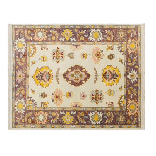 Genuine Oushak Rug, 5'7 x 7'3 ft / 170 x 220 cm