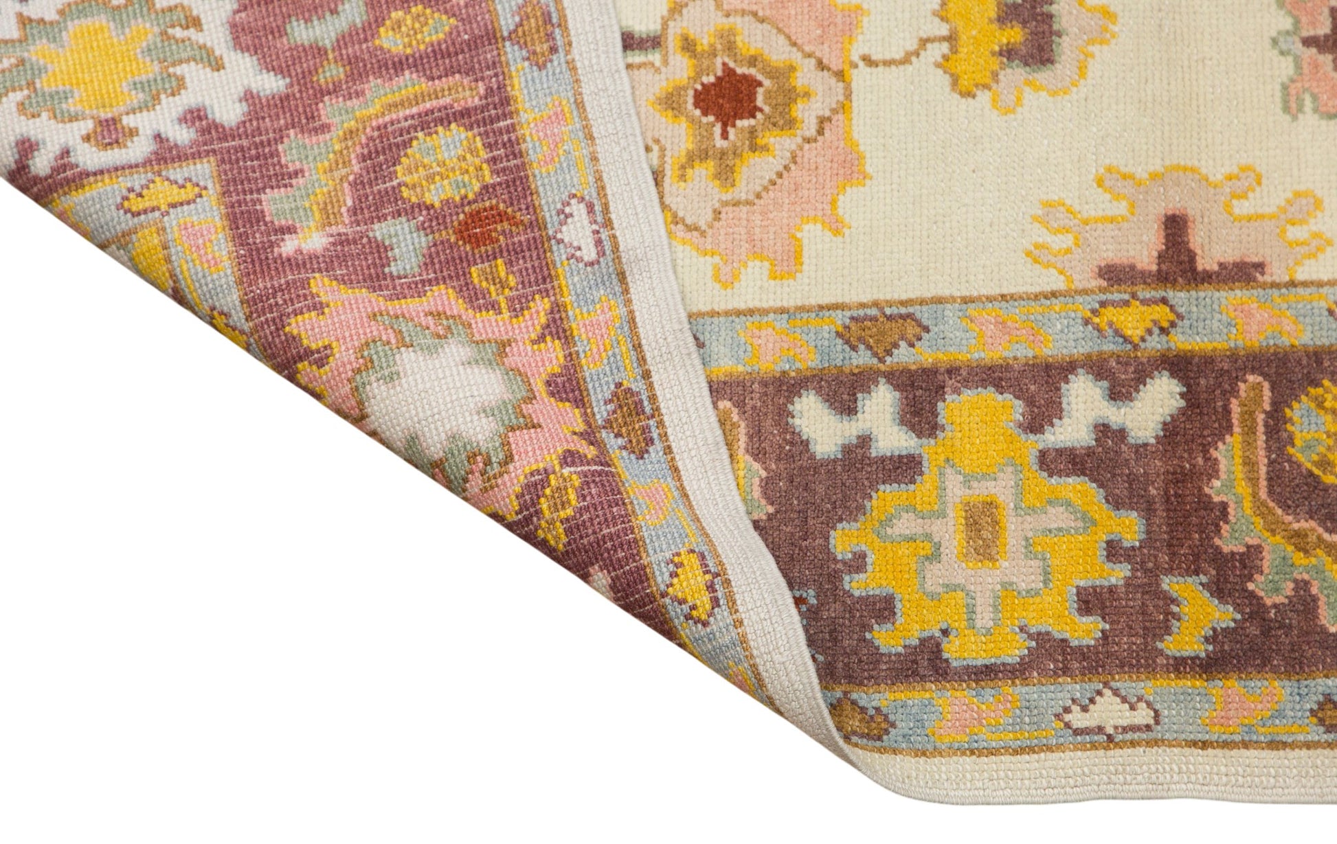 Genuine Oushak Rug, 5'7 x 7'3 ft / 170 x 220 cm