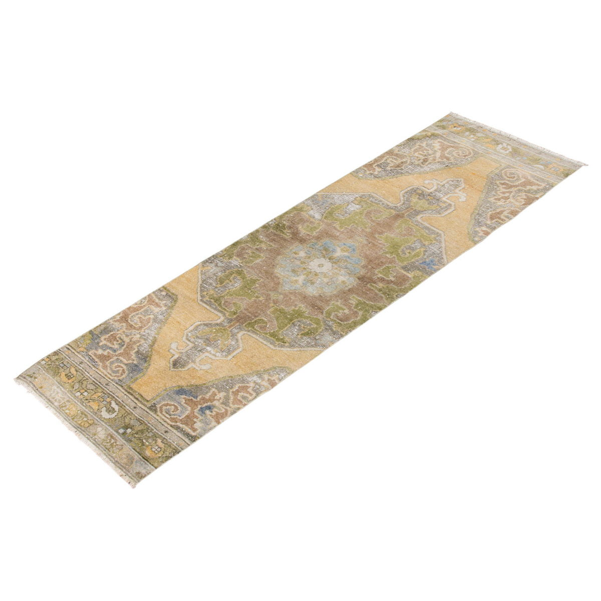Hallway Turkish Rug Runner 64 x 200 / 2'1 x 6'7