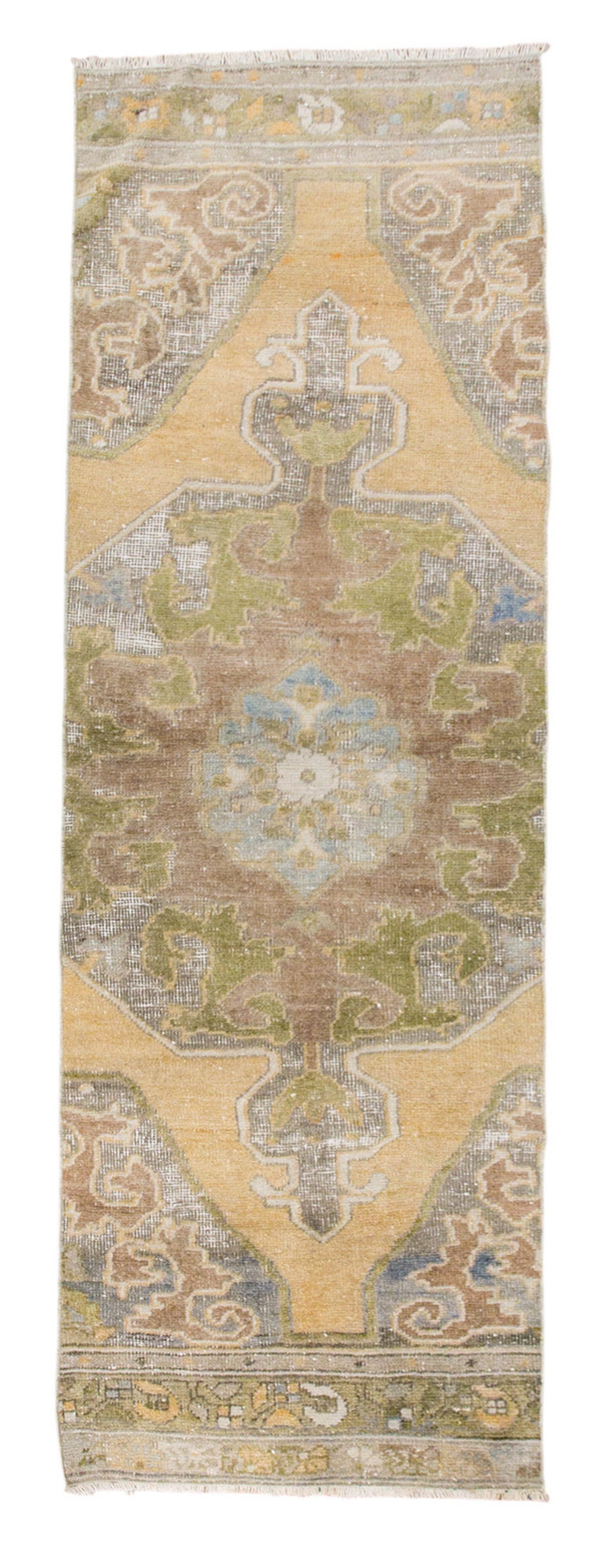 Hallway Turkish Rug Runner 64 x 200 / 2'1 x 6'7