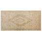 Handmade Vintage Turkish Oushak Rug, 142 x 280 cm / 4.6 x 9.2 ft