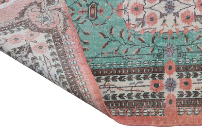 Handmade Oushak Rug   3'11" x 6'9" feet, 120 x 205 cm