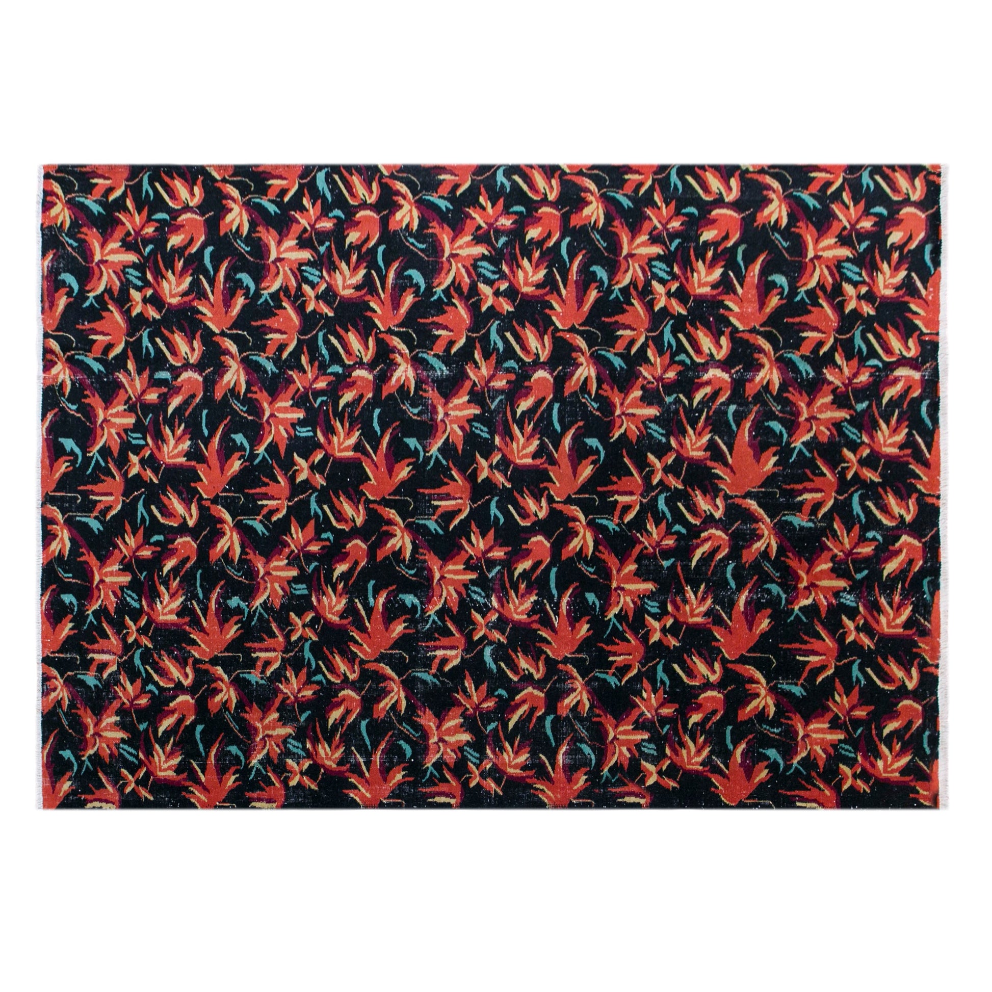 Handmade Oushak Rug 207x294 cm, 6'9" x 9'7"