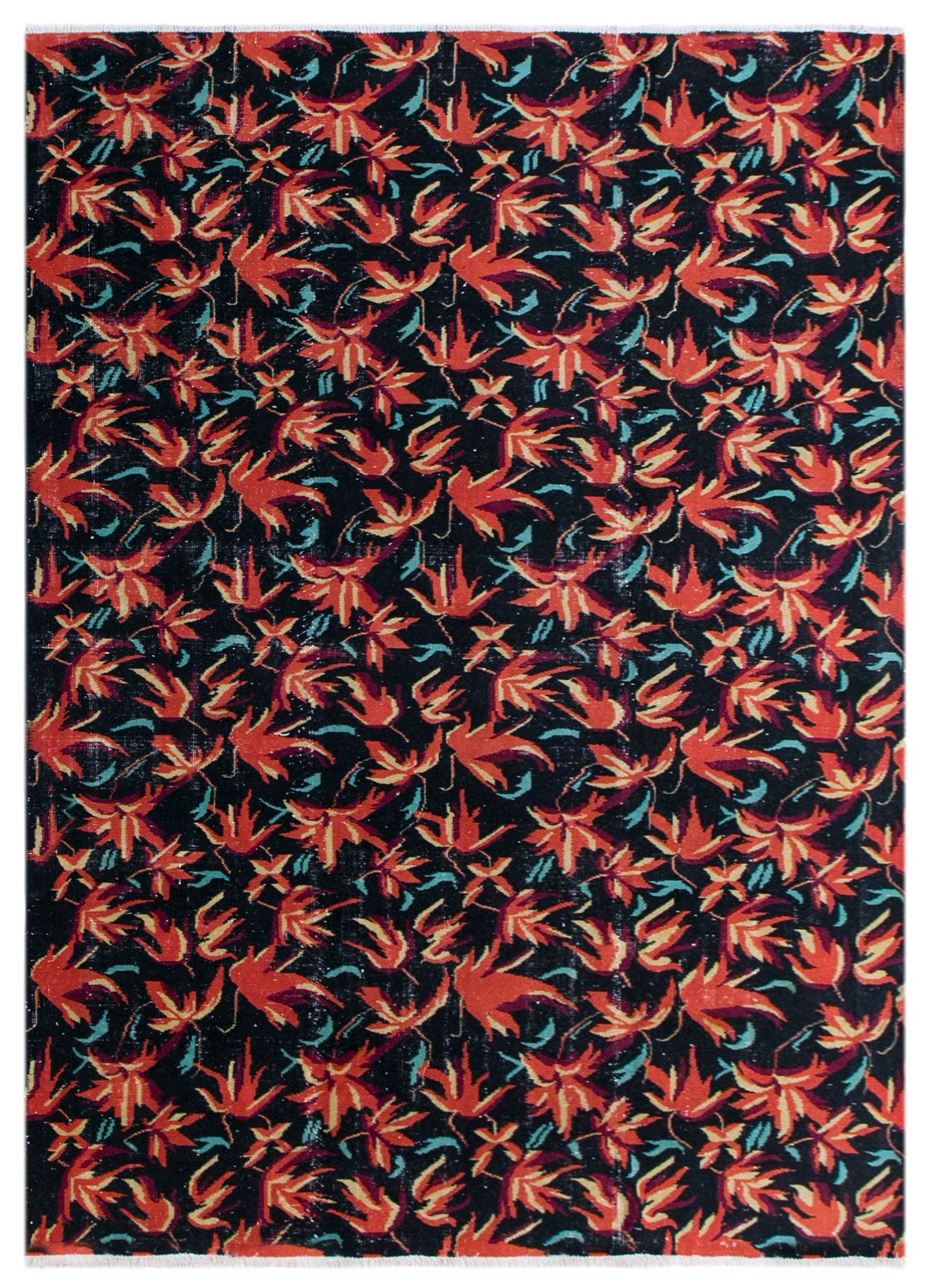 Handmade Oushak Rug 207x294 cm, 6'9" x 9'7"
