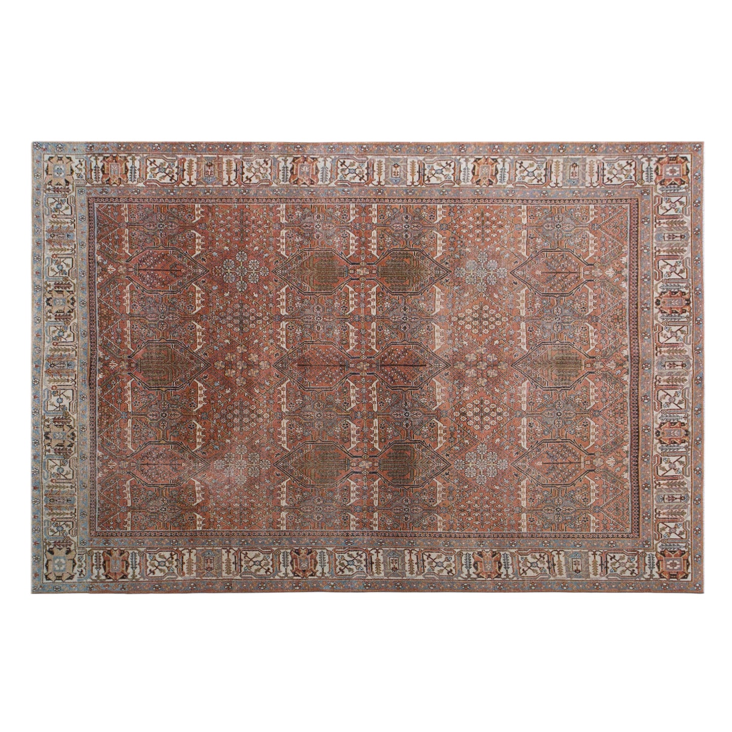 Handmade Oushak Rug 242x362 cm, 7'11" x 11'10"