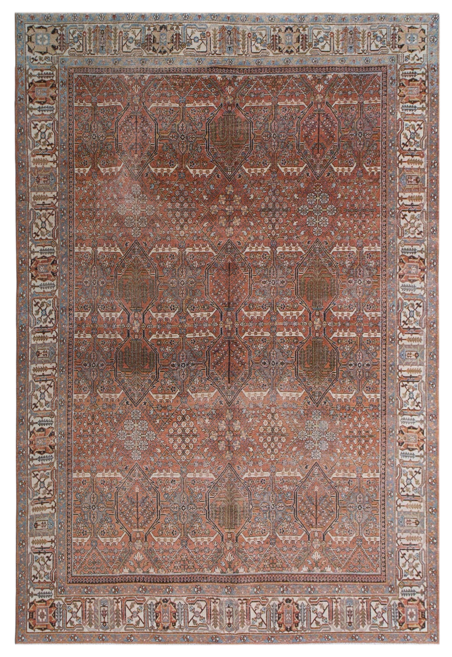 Handmade Oushak Rug 242x362 cm, 7'11" x 11'10"