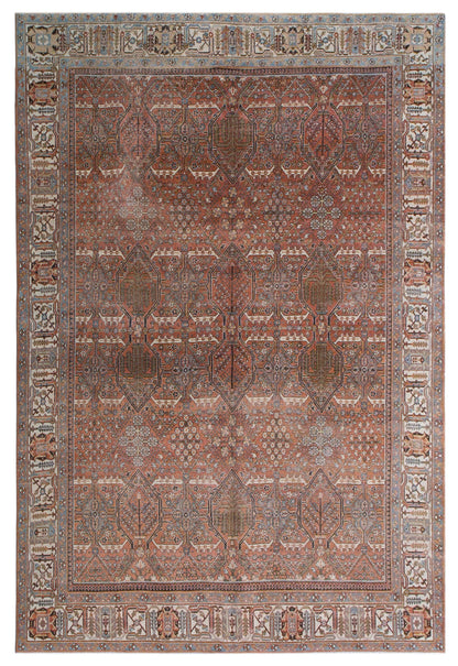Handmade Oushak Rug 242x362 cm, 7'11" x 11'10"