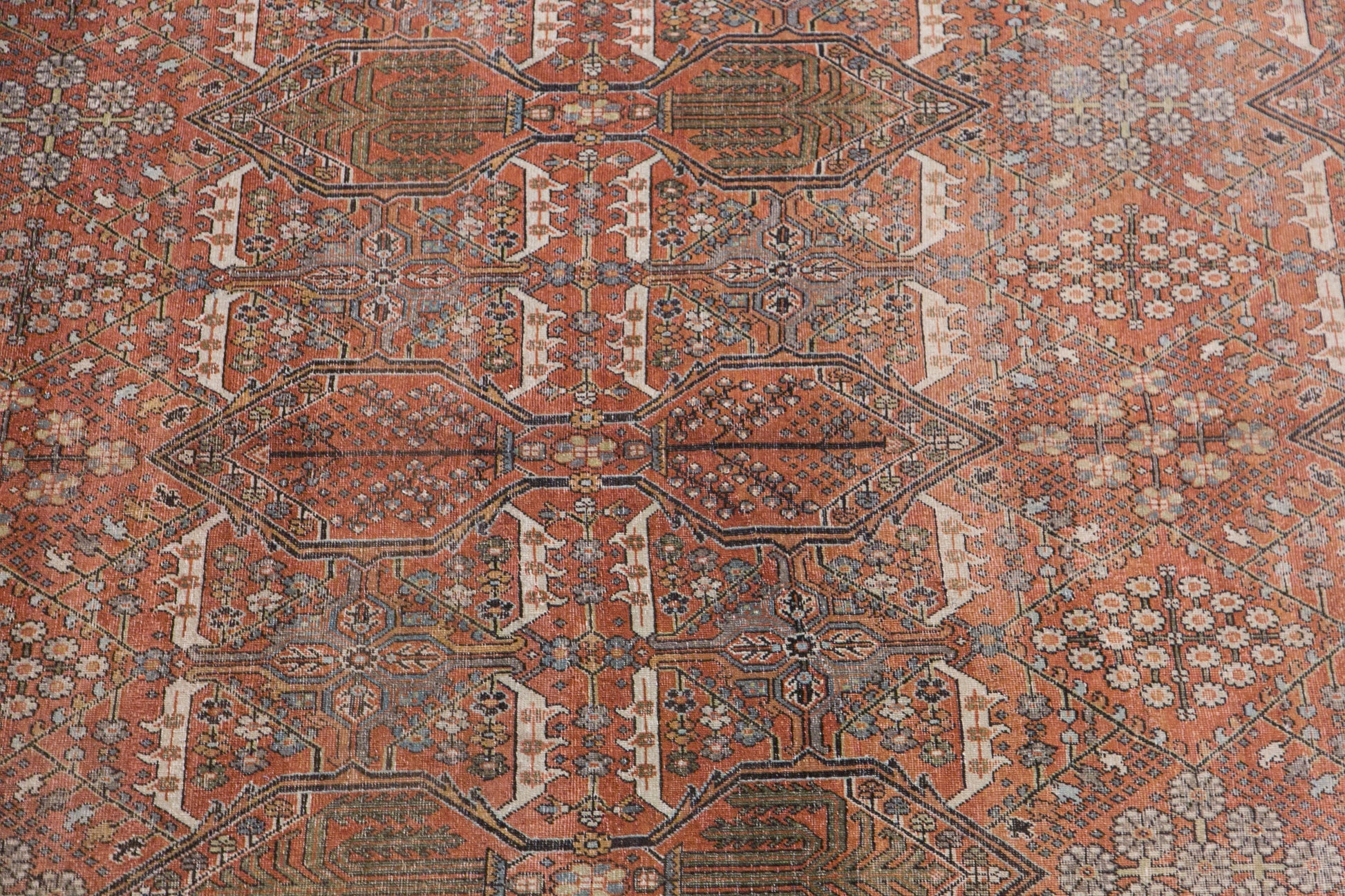 Handmade Oushak Rug 242x362 cm, 7'11" x 11'10"