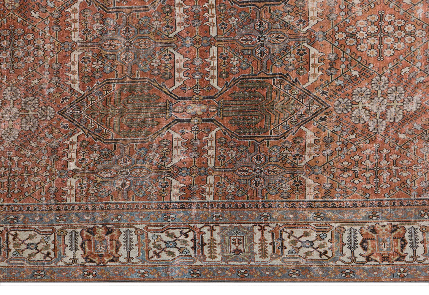 Handmade Oushak Rug 242x362 cm, 7'11" x 11'10"