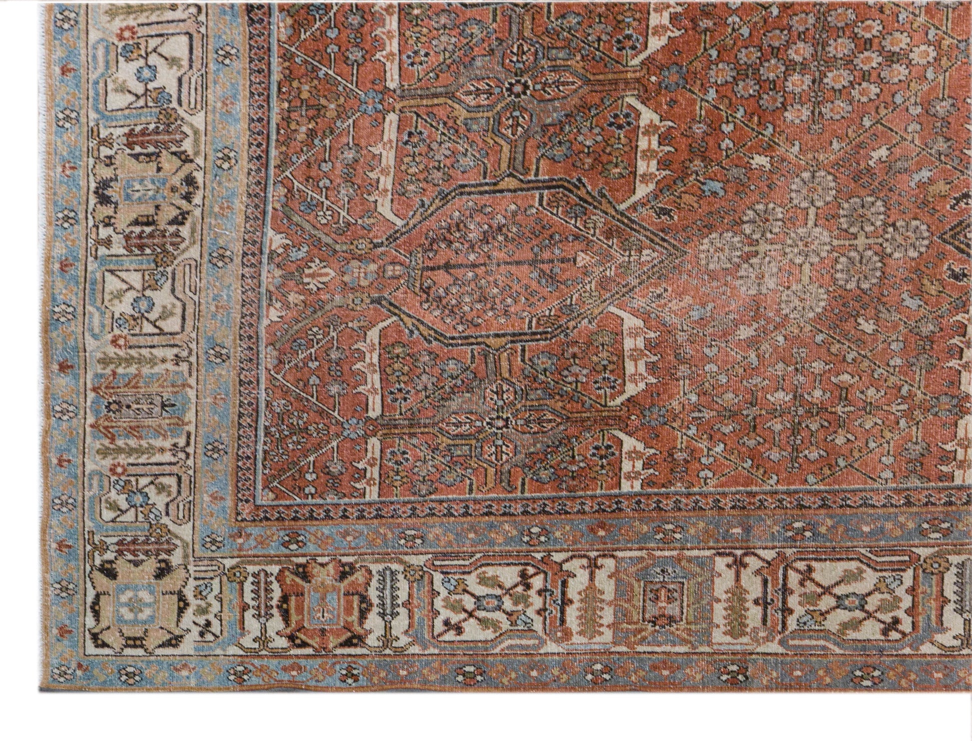 Handmade Oushak Rug 242x362 cm, 7'11" x 11'10"