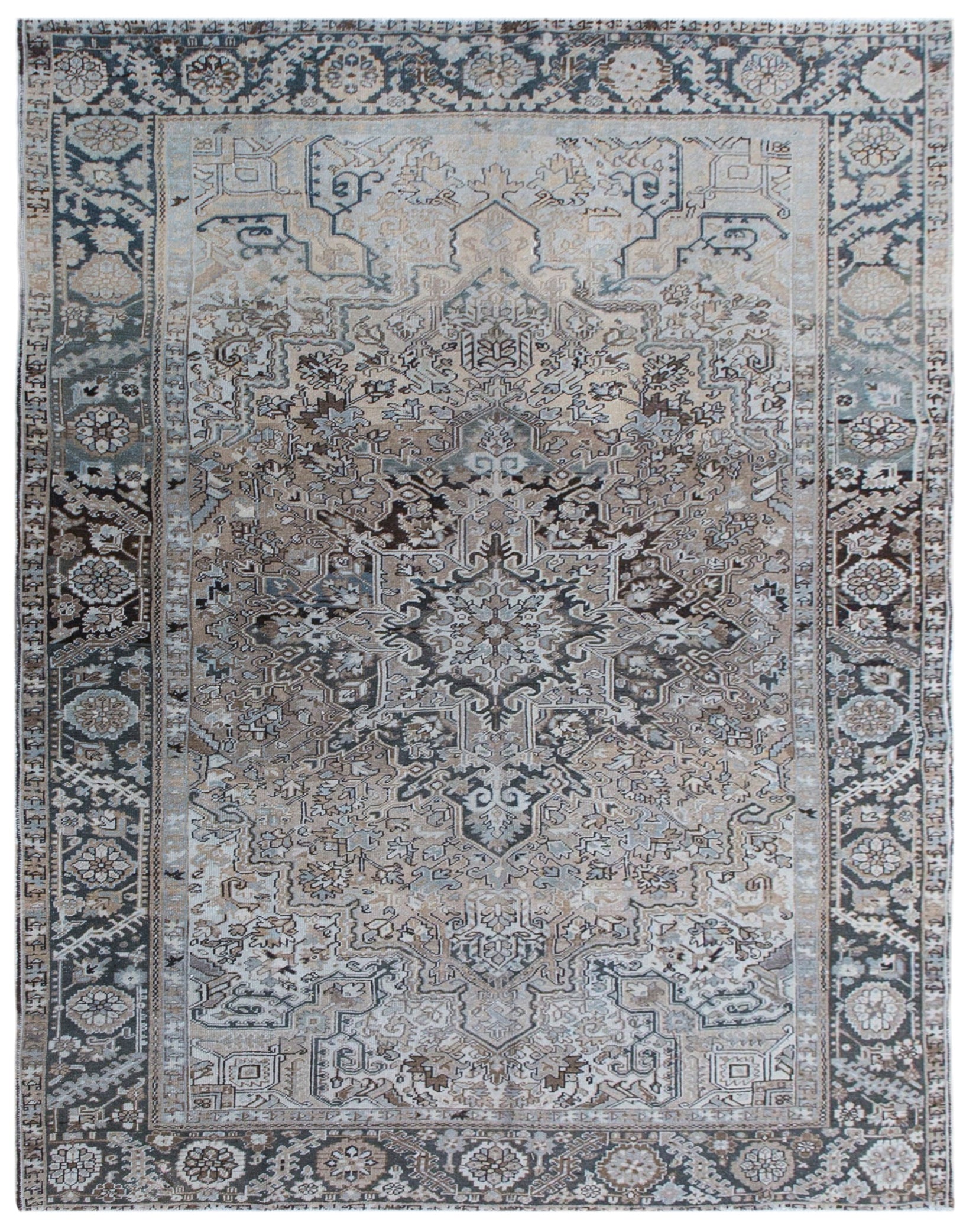 Handmade Oushak Rug 255x325 cm, 8'4" x 10'8"