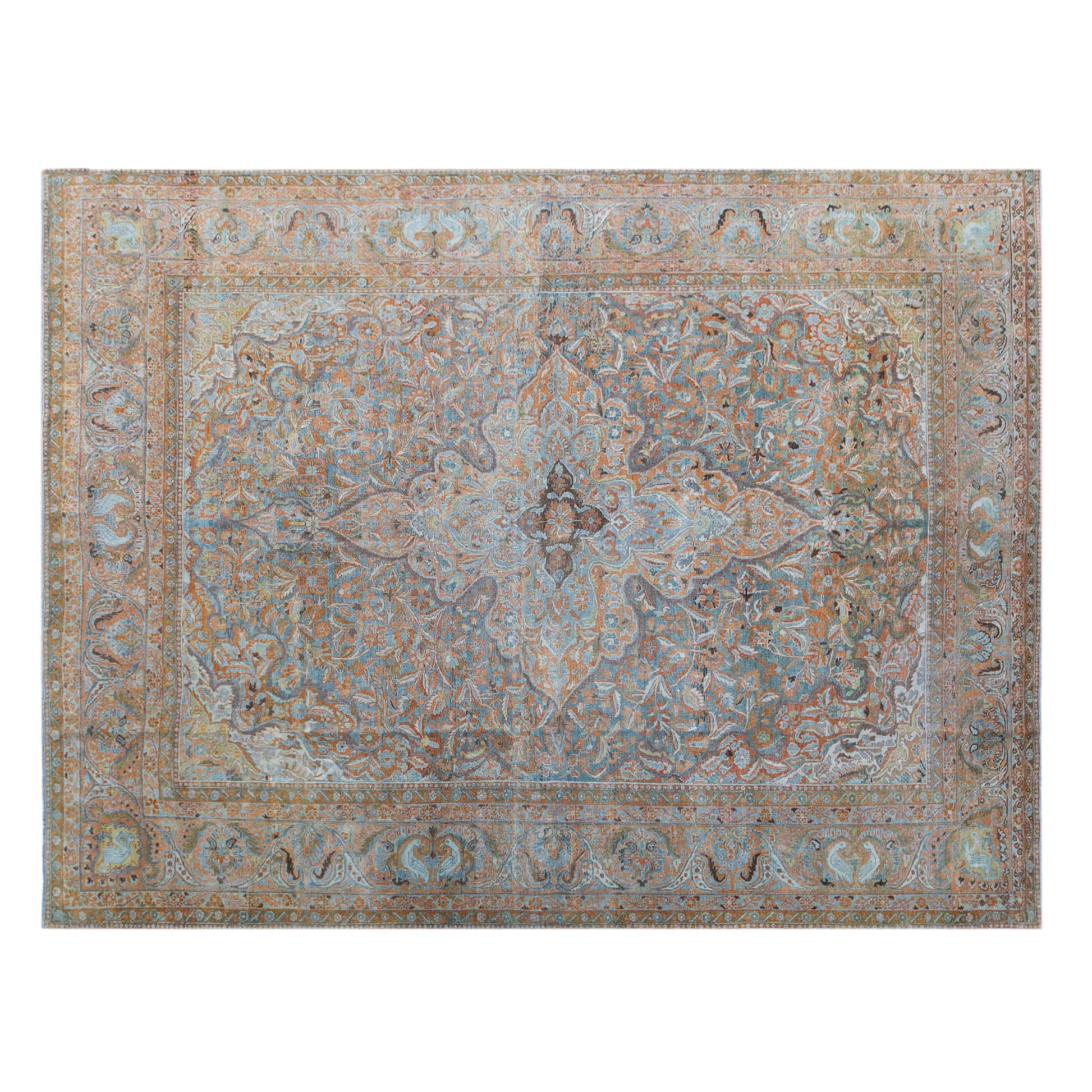 Handmade Oushak Rug 292x385 cm, 9'7" x 12'8"