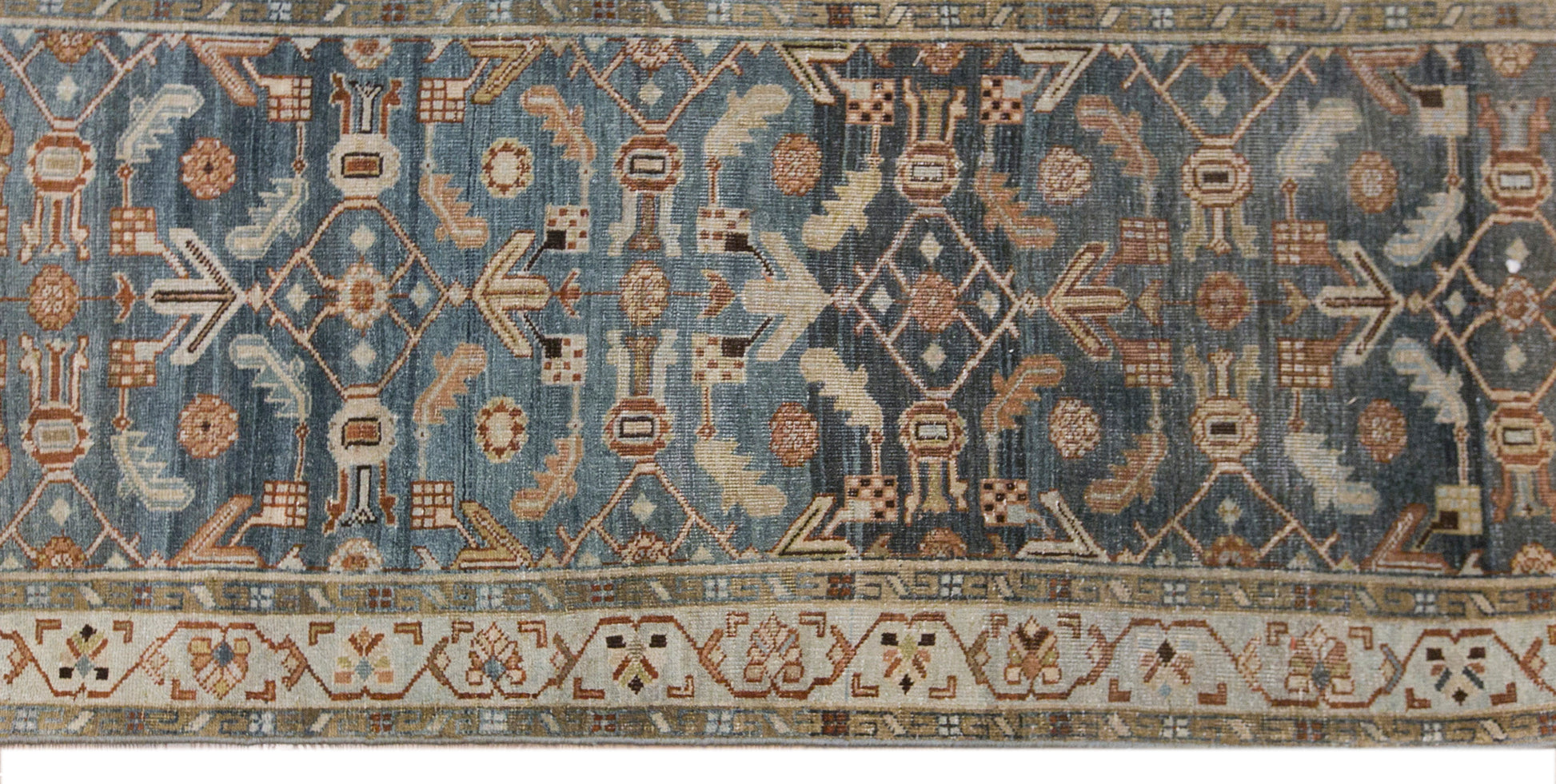 Handmade Oushak Runner Rug 85 x 510 cm | 2'9" x 16'9" ft