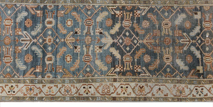 Handmade Oushak Runner Rug 85 x 510 cm | 2'9" x 16'9" ft