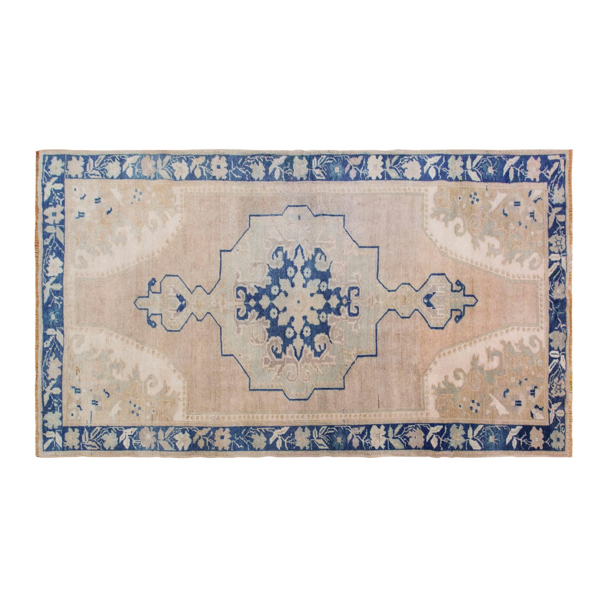 Handmade Turkish Rug, 4'6 x 7'6 cm, 137 x 228 cm Rug