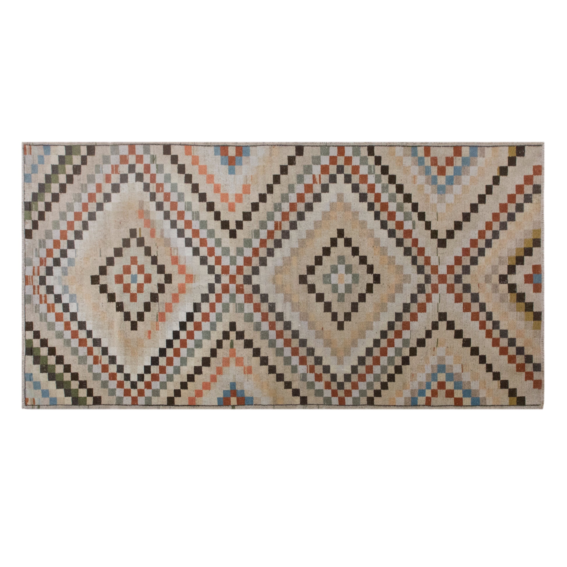Handmade Turkish Rug 122x236 cm (4'0" x 7'9")