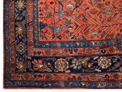 Handmade Vintage Oushak Rug - 278 x 370 cm / 9'1 x 12'2 feet