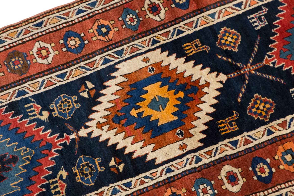 Handmade Vintage Oushak Rug Runner - 118x434 cm / 3'10 x 14'3 feet