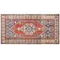 Handmade Vintage Turkish Oushak Rug 104x215 cm (3.4x7 ft)