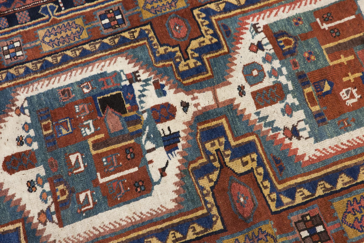 Handmade Vintage Turkish Oushak Rug 137x210 cm (4.5x6.9 ft)