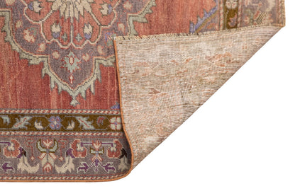 Handmade Vintage Turkish Oushak Runner 127x321 cm (4x10.5 ft)