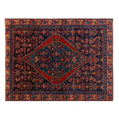 Vintage Handwoven Oushak Rug – 108x148 cm / 3'6" x 4'10" feet
