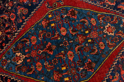 Vintage Handwoven Oushak Rug – 108x148 cm / 3'6" x 4'10" feet